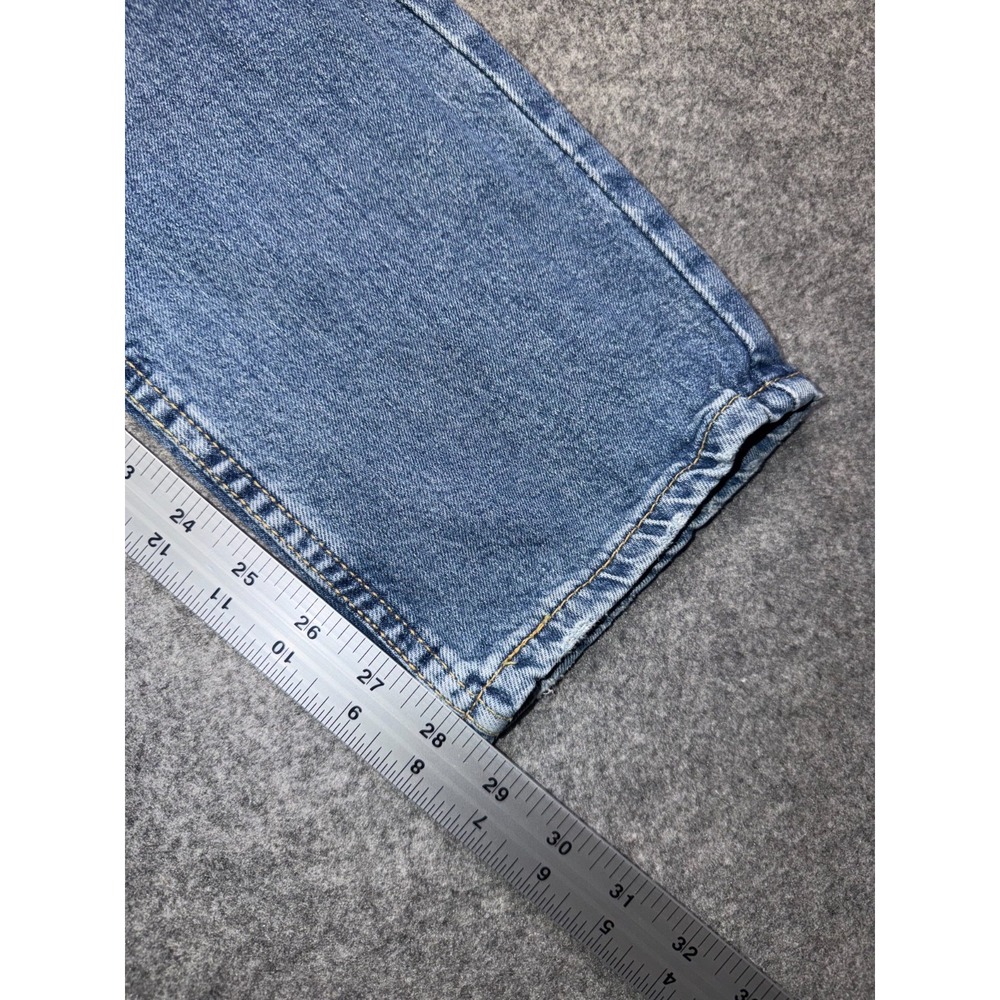 Levis 511 Jeans Mens 32x30 Slim Fit Blue Medium Wash Denim Distressed Streetwear - Picture 5 of 12